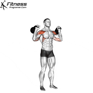 Pressão Acima (Kettlebell)
